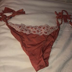 Blue life bikini bottom